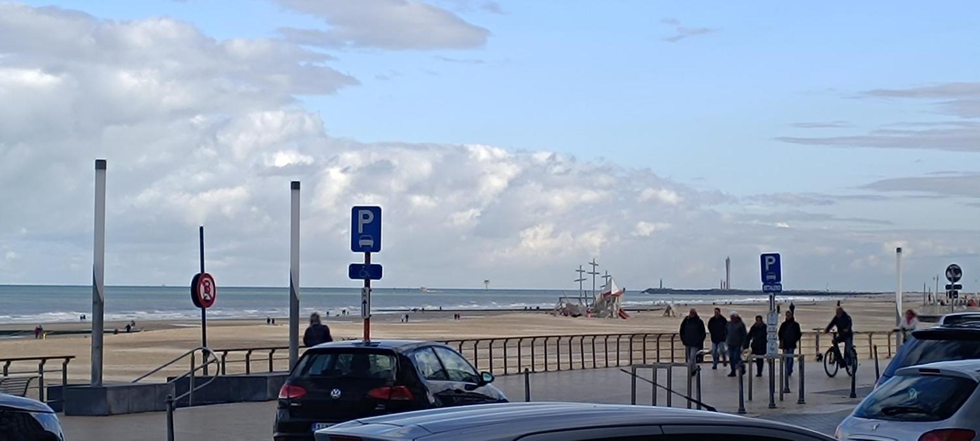 Appartement "Zeezicht 002" Ostende Kültér fotó